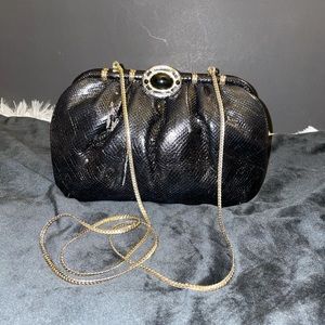 Ashneil Clutch w/ Crossbody Strap